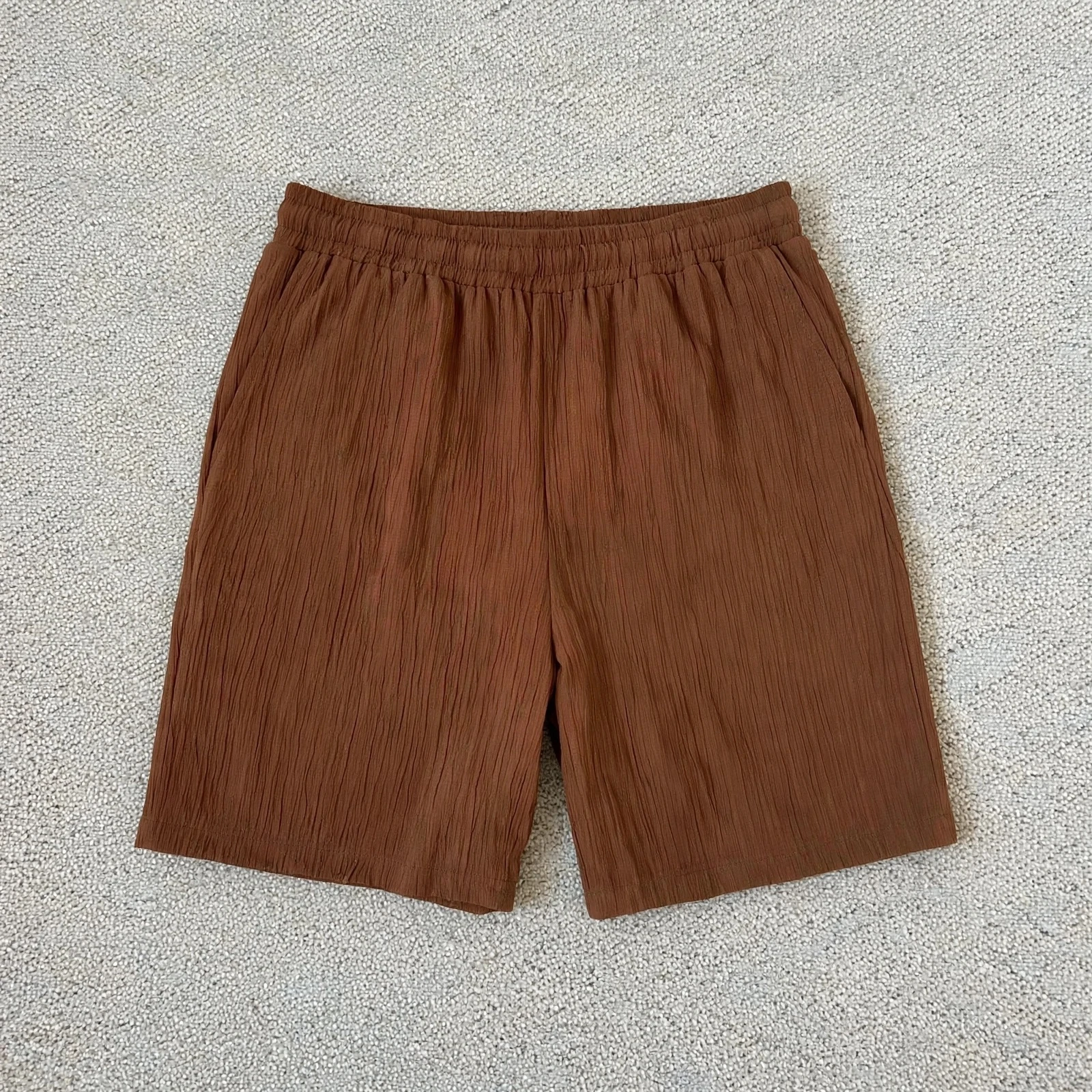 Herenoverhemd met plooien & Shorts Set - Maat L – photo 3